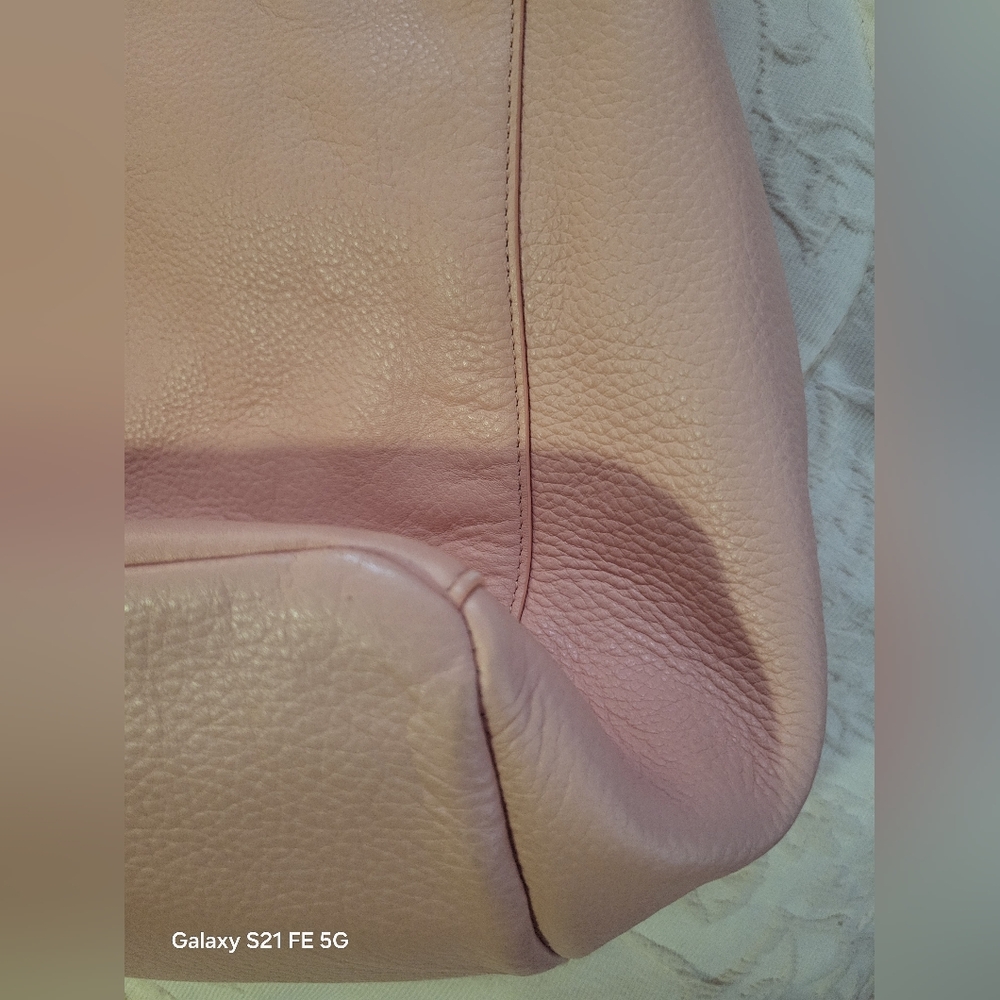 Cole Haan Pink Tote with Braided Handles - Picture 14 of 15